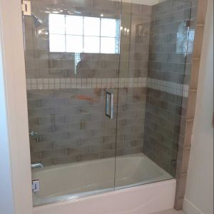 bathroom glass shower doors